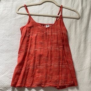 Coral tank top
